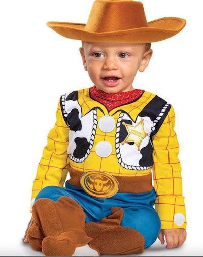 Baby Disney Toy Story Woody Deluxe Halloween Costume Jumpsuit