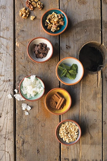 We love these Now Designs Terracotta Pinch Bowls, Set of 6 for hostess gifts.