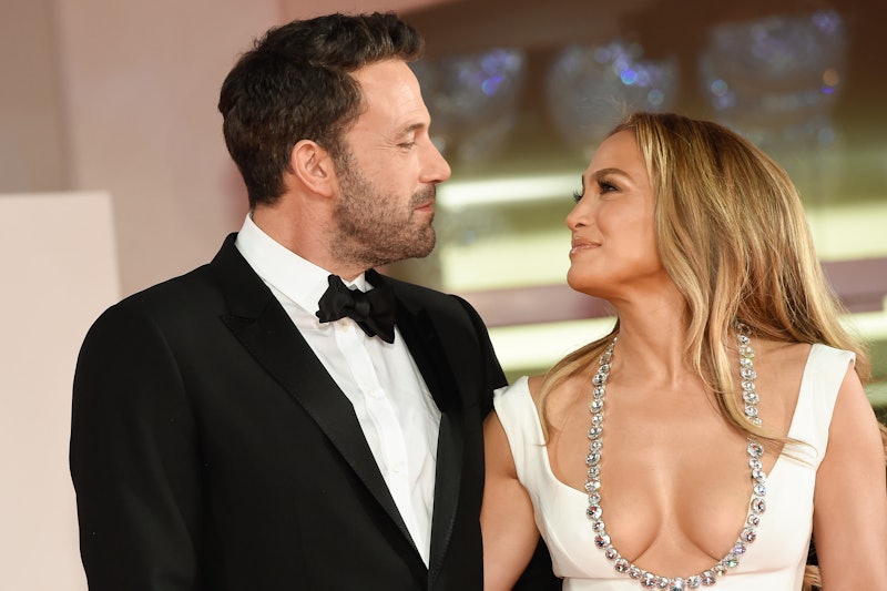 Ben Affleck and Jennifer Lopez on the red carpet in 2022