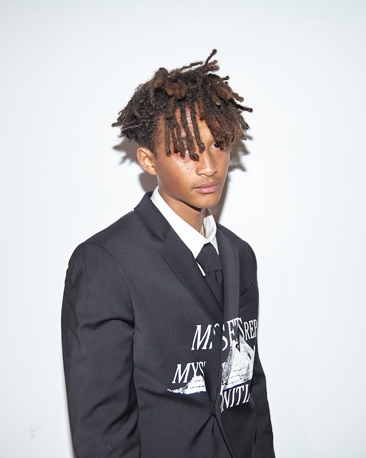 Jaden Smith at the Kenzo party