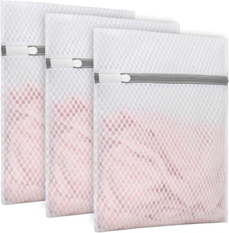 Muchfun Mesh Laundry Bags (3-Pack)