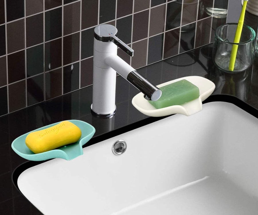 AIMAIAIMAI Draining Soap Dishes (3-Pack)