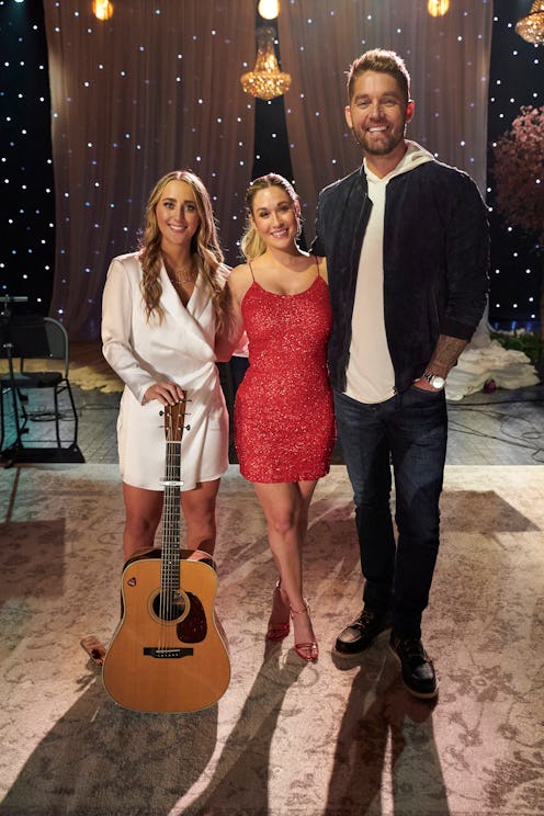 Ashley Cooke, Rachel Recchia, and Brett Young in 'The Bachelorette' Season 19, Episode 2 via ABC's p...