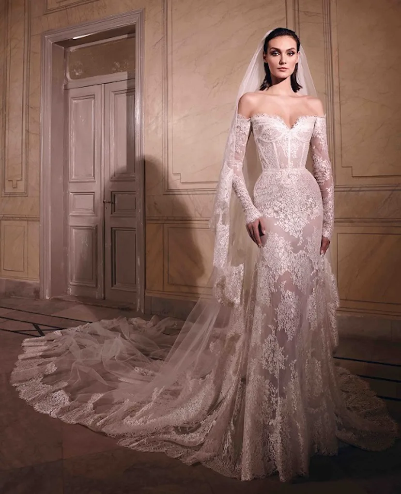 jennifer lopez lace dress Jennifer Lopez Sexy Sheer Lace Unique Wedding Dress