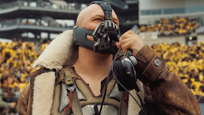 Tom Hardy as Bane in 'The Dark Knight Rises.'