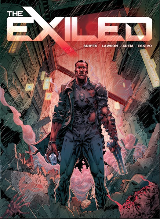 Cover art for The Exiled original graphic novel