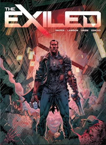 Cover art for The Exiled original graphic novel