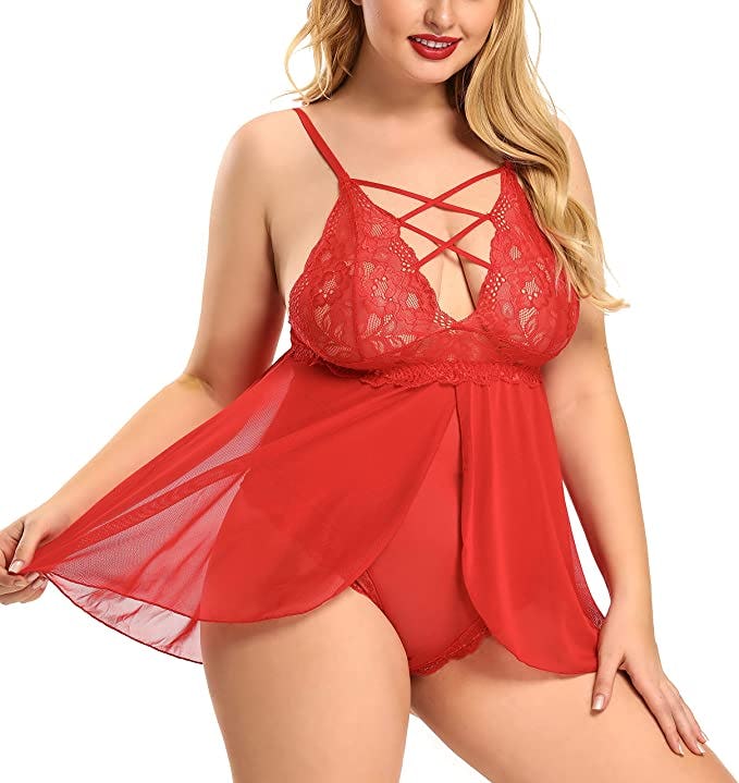 EVELUST Lace Babydoll Lingerie