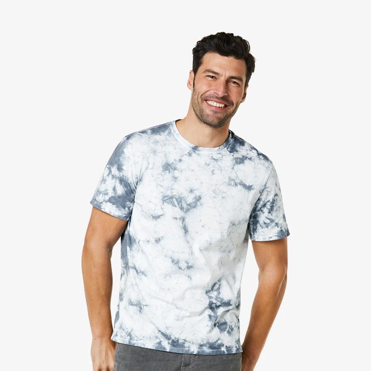 Bombas Pima Cotton Crew Tie-Dye Tee