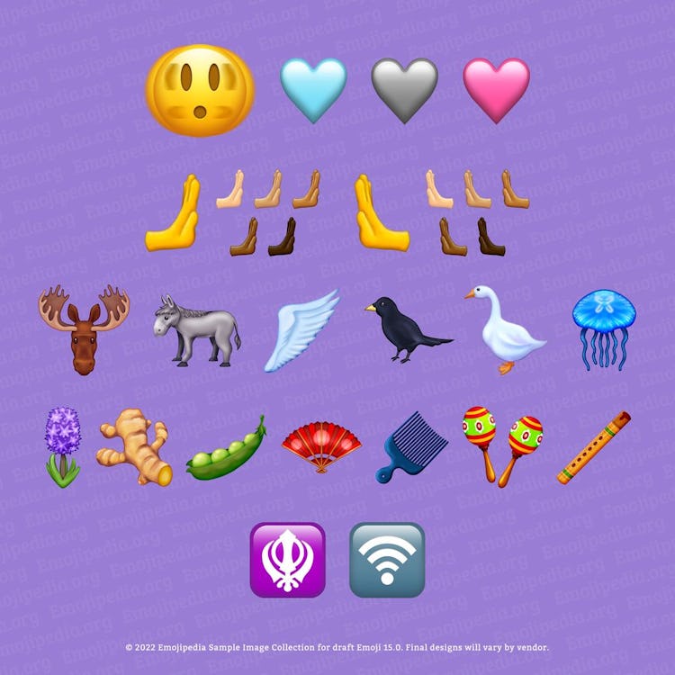 The 31 proposed emoji for 2022