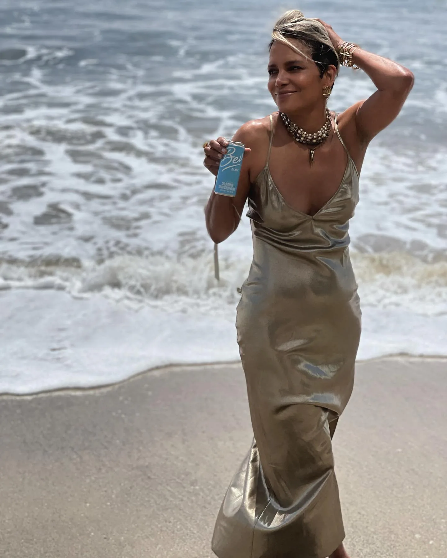 celebs in satin dress Slip Dresses: Celebrities Rocking The Satin Lingerie Look In Public   Hollywood Life