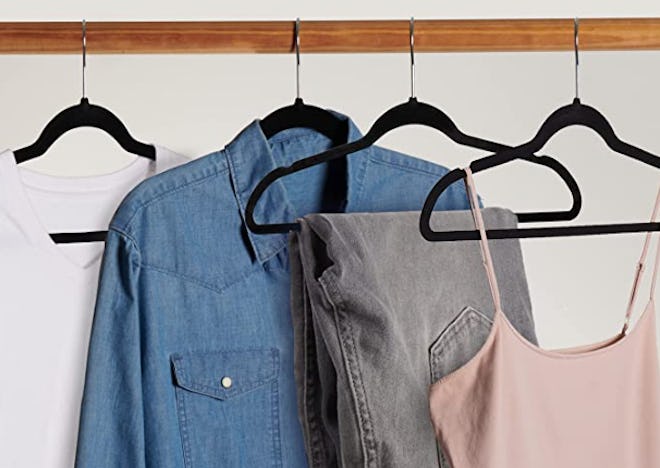 Zober Non-Slip Velvet Hangers (50-Pack)