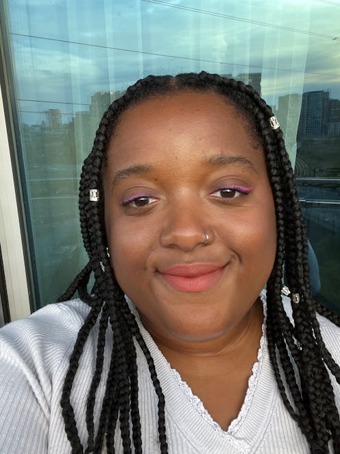 vanese maddix wearing rare beauty lipstick and liner