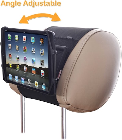 Tablet iPad Holder for Car Mount Headrest iPad Car Holder Back Seat Travel Accessories Car Tablet Holder Mount Road Trip Essentials for Kids Adults