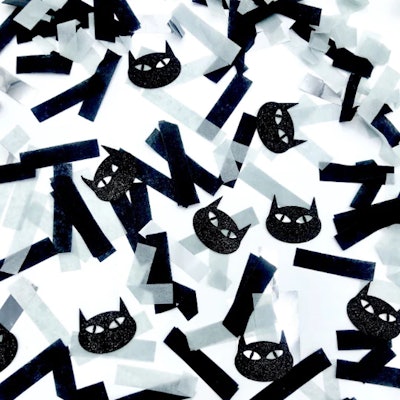 Badass Balloon Co. Badass Confetti: Black Cats