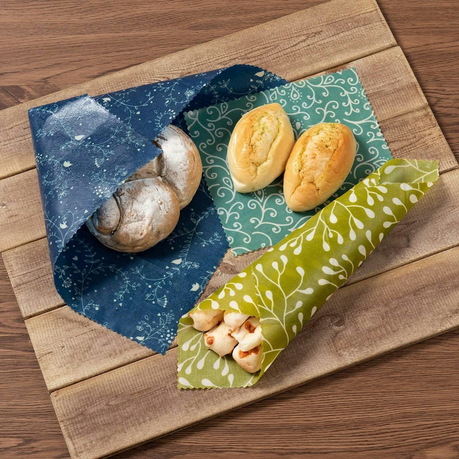 Akeeko Reusable Food Wraps (9-Packs)