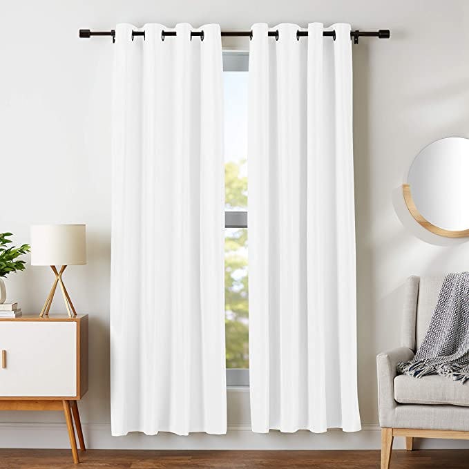 Amazon Basics Room Darkening Blackout Window Curtains