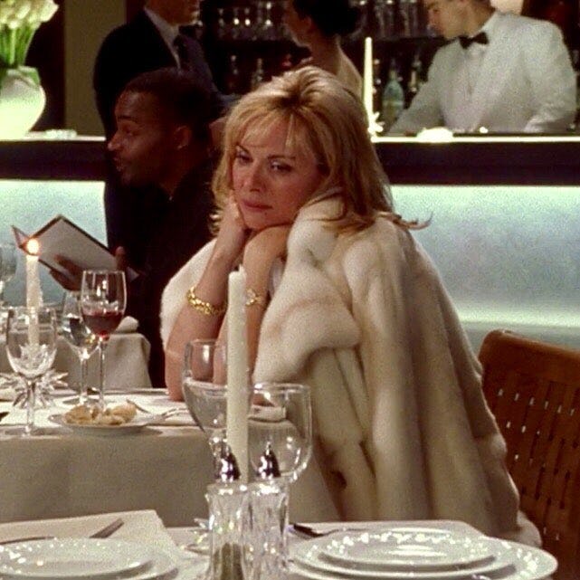 Kim Cattrall as Samantha Jones in &lsquo;Sex and The City&rsquo;
