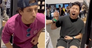 Watch Men Try Out A Period Pain Simulator