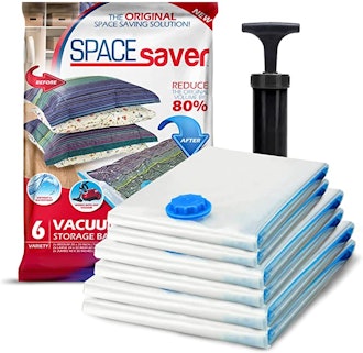 Spacesaver Premium Vacuum Storage Bags (Variety 6-Pack)