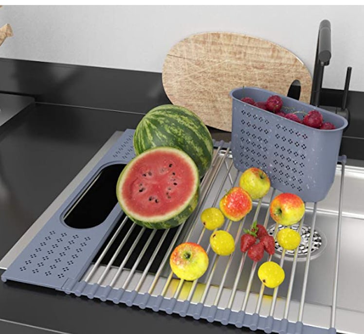 Fixparts Roll Up Dish Drying Rack