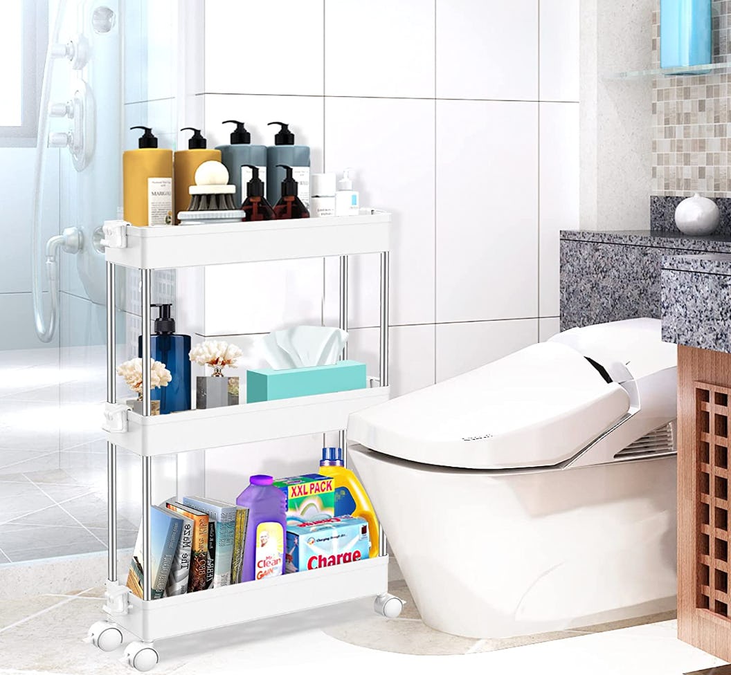 SPACEKEEPER 3 Tier Slim Storage Cart