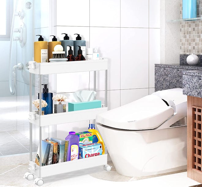 SPACEKEEPER 3 Tier Slim Storage Cart