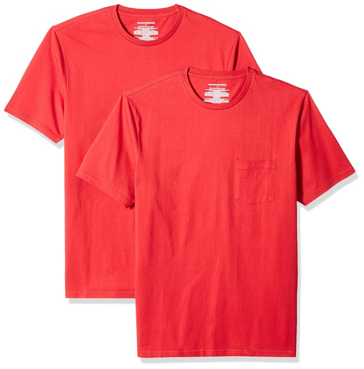 Amazon Essentials Short-Sleeve Crewneck Pocket Tee 