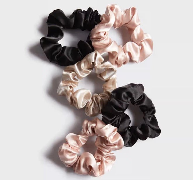 Kitsch Satin Scrunchies (5-Pack)