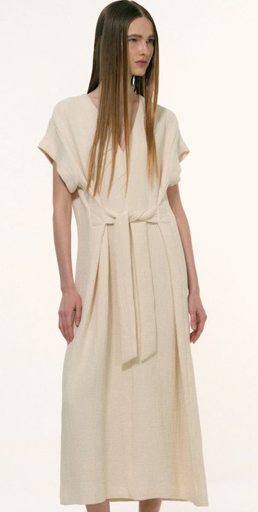 Organic Cotton Tie Dress