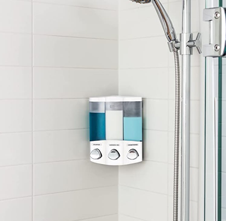 Better Living Products 3-Chamber Soap and Shower Dispenser