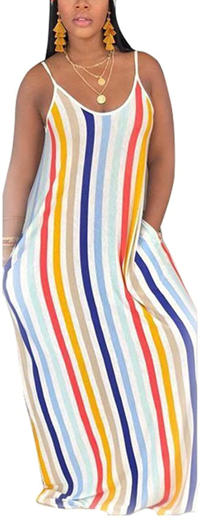 BFFBABY Sleeveless Maxi Dress