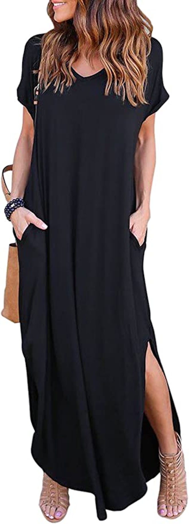 HUSKARY Split Maxi Dress