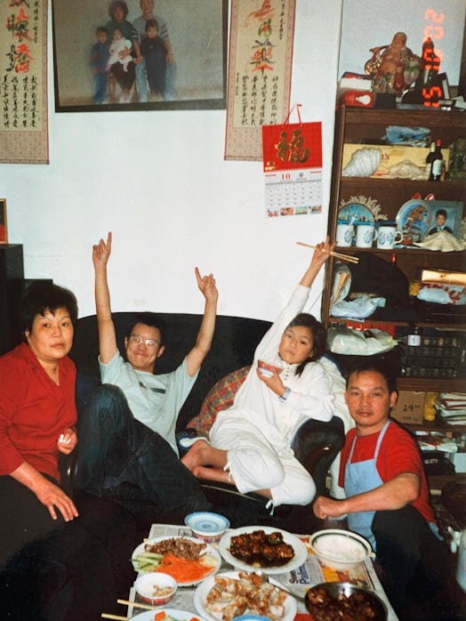 Angela Hui and her family