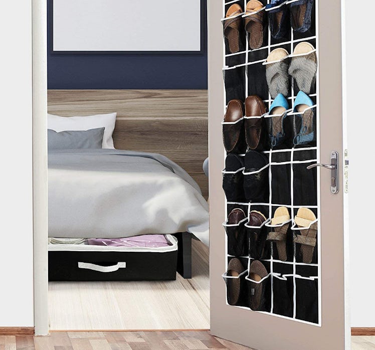 ZOBER Over-The-Door Shoe Organizer 