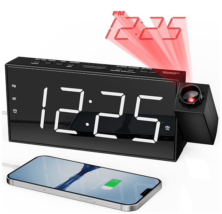Mesqool Projection Alarm Clock 