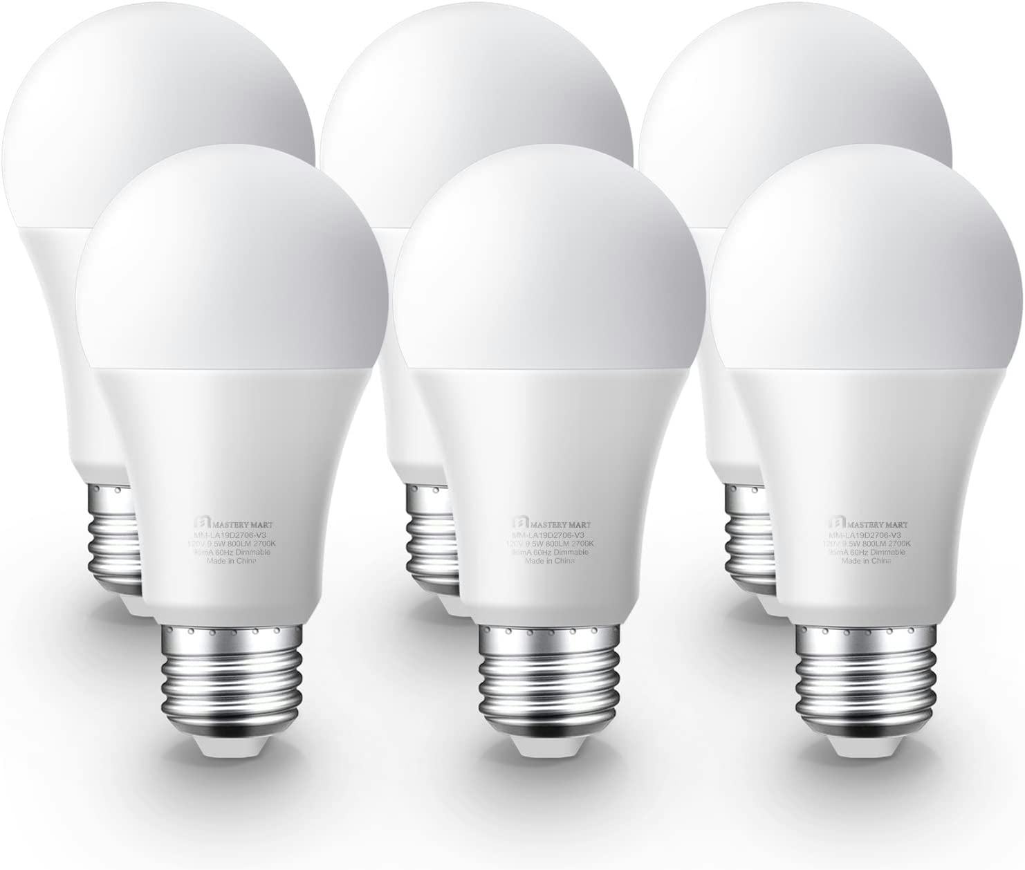 Mastery Mart Led Light Bulbs (6-Pack)