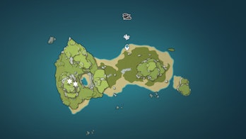 minacious isle map