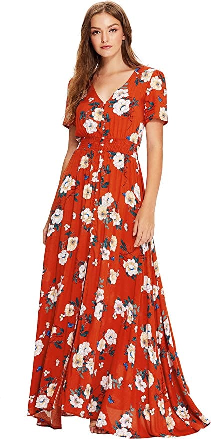 Milumia Button-Down Maxi Dress