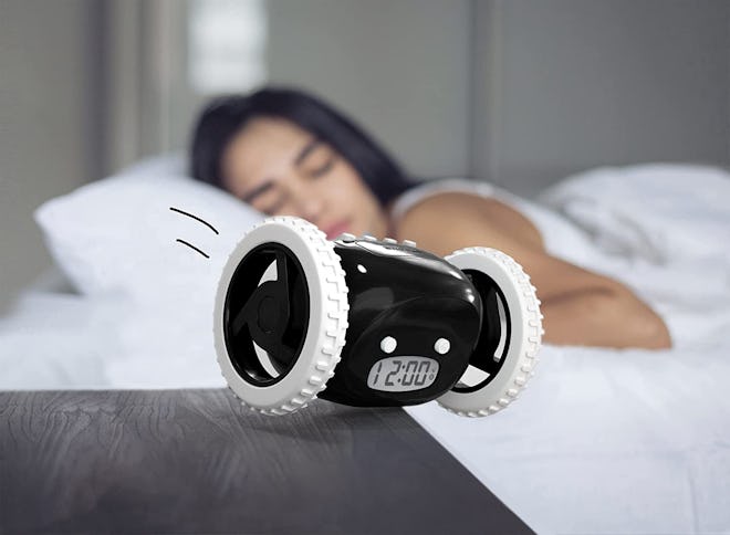 CLOCKY Alarm Clock on Wheels