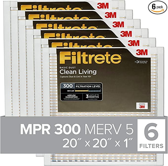 Filtrete Cleaning Living Air Filter (6-Pack)