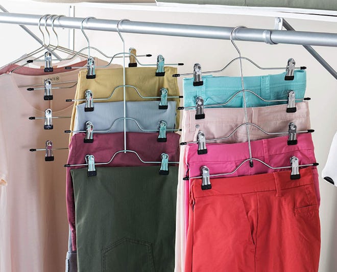 Zober 4-Tier Pants Hangers (3-Pack)