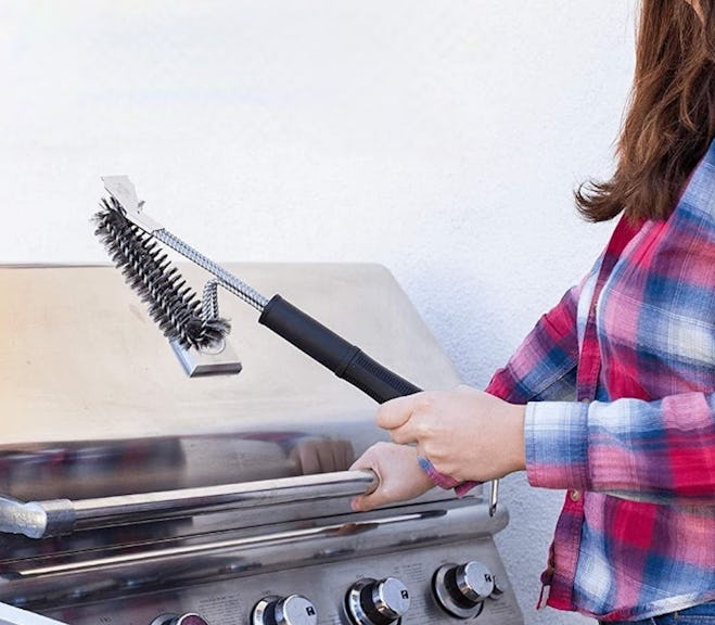 Grillman Grill Cleaning Brush and Scraper