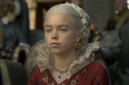 Milly Alcock as Princess Rhaenyra Targaryen in the 'House of the Dragon' trailer