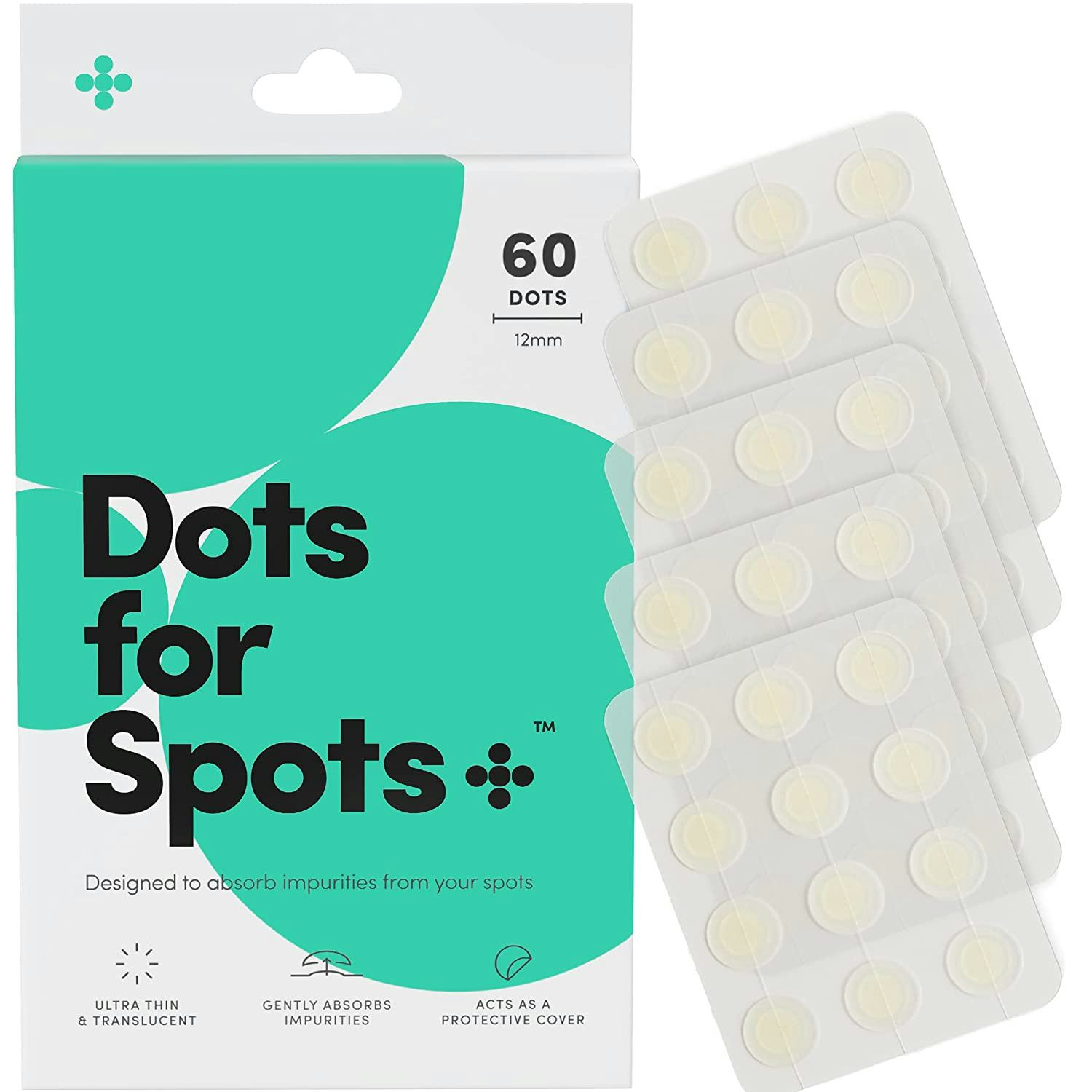 Dots for Spots Acne Pimple Patches (60-Pack)