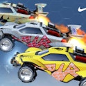 Psyonix x Nike Air Zoom Mercurial 'Rocket League' car decals