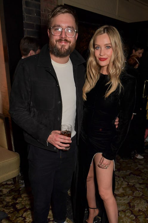 'Love Island' narrator Iain Sterling and his wife, presenter Laura Whitmore in 2022