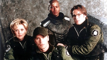 The cast of Stargate: SG-1.