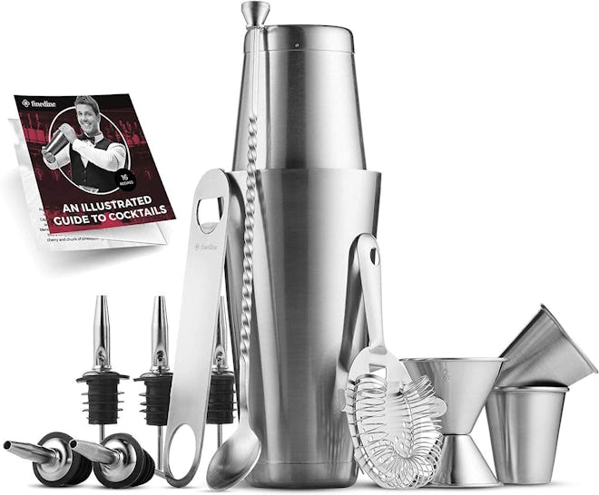FineDine 14 Piece Cocktail Shaker Set
