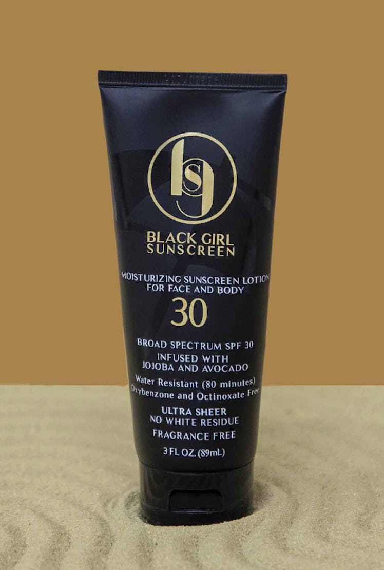 black-owned clear sunscreen
